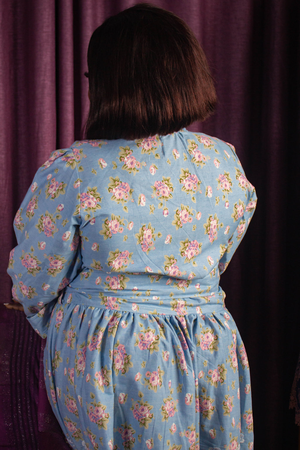 The Bloom Shirt Dress - Floral Pattern